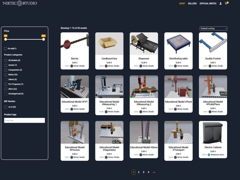 Asset Store Page