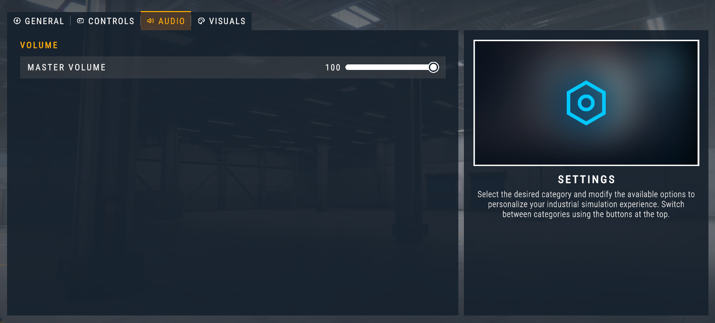 Audio Settings