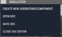 UDC Menu