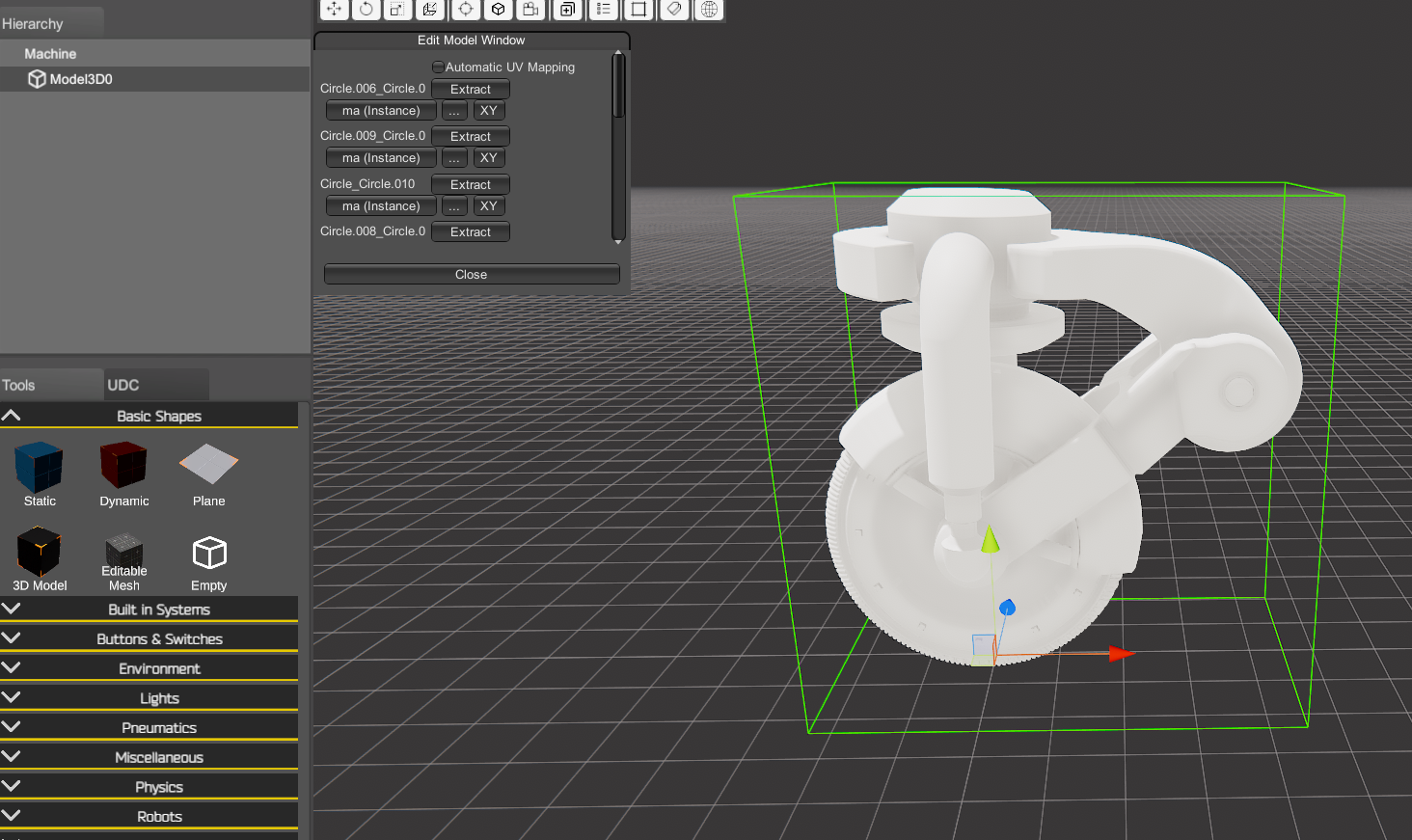 OBJ Model Before