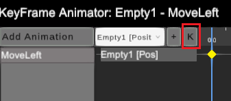 Add New Keyframe