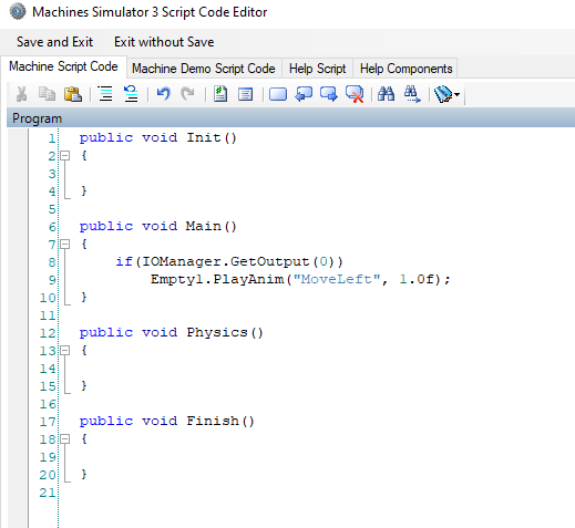 Script Code Animation
