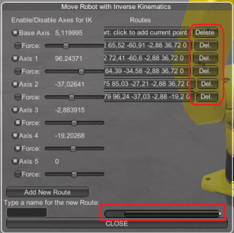 Delete Button