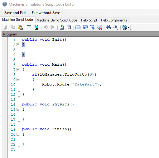 Script Code Route