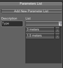 Parameter List Type Example