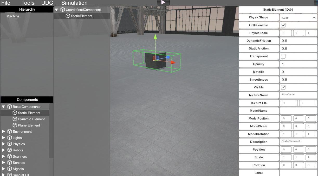Add Components to UDC