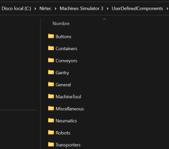 UDC Category Folders 2