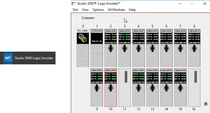 Studio 5000 Logix Emulate