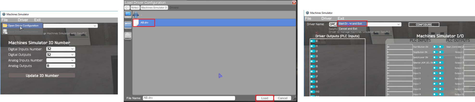 Studio 5000 Machines Simulator Driver