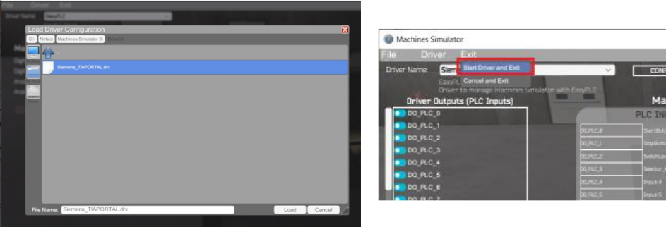 TIA Portal Simulation Driver