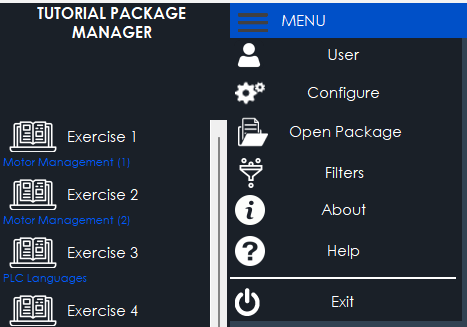 Main Menu