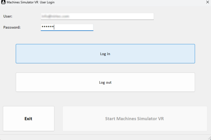 VR Login